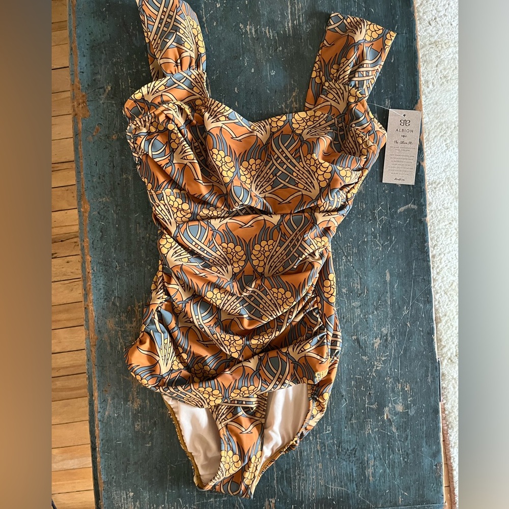 ALBION THE FLORENCE OFF SHOULDER ONE-PIECE